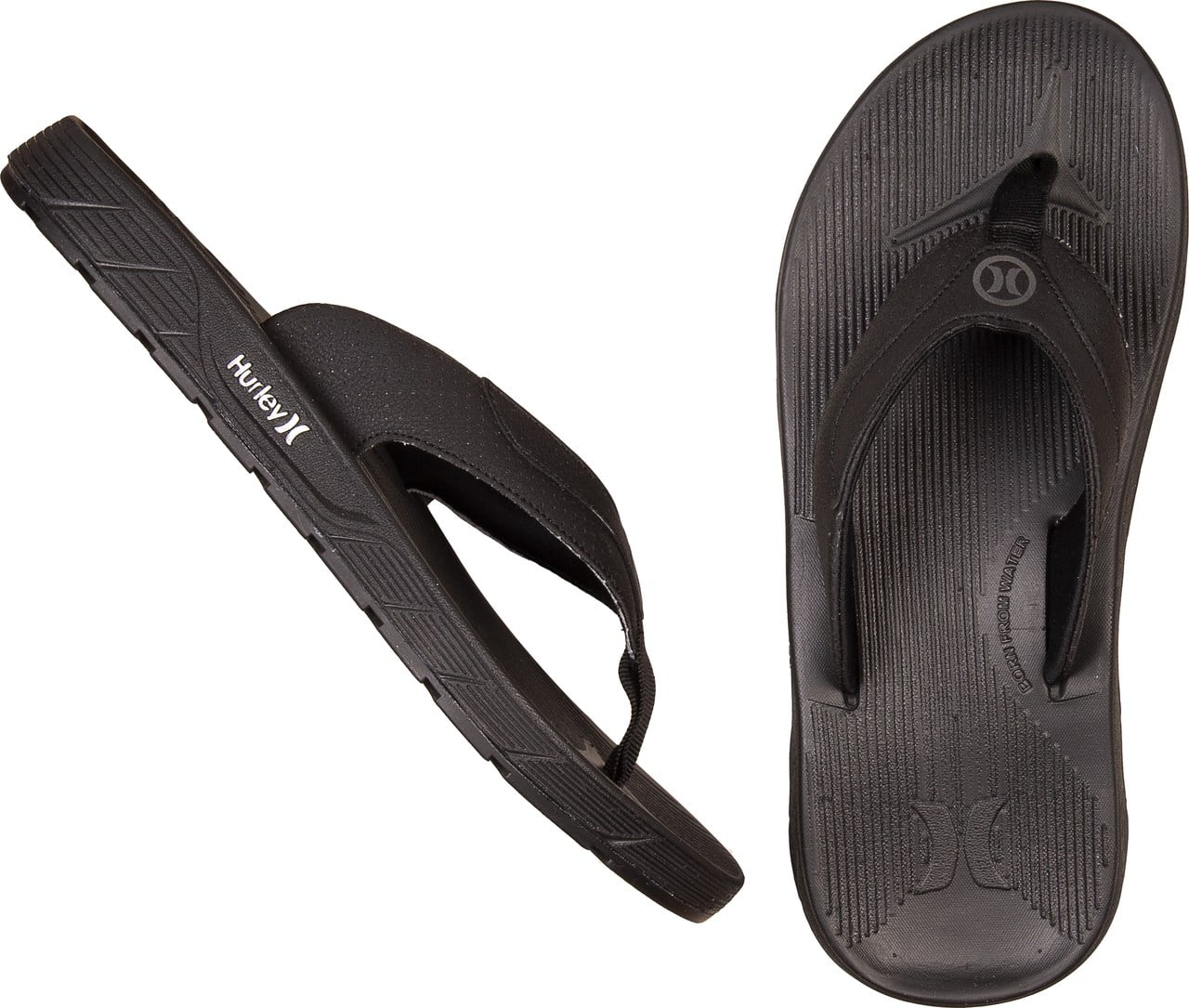 CHINELO HURLEY DECK X-FUSE PRETO/PRETO
