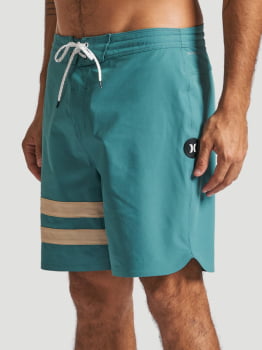 BOARDSHORTS HURLEY PHANTOM BLOCK PARTY RENEGADE 18" TURQUESA